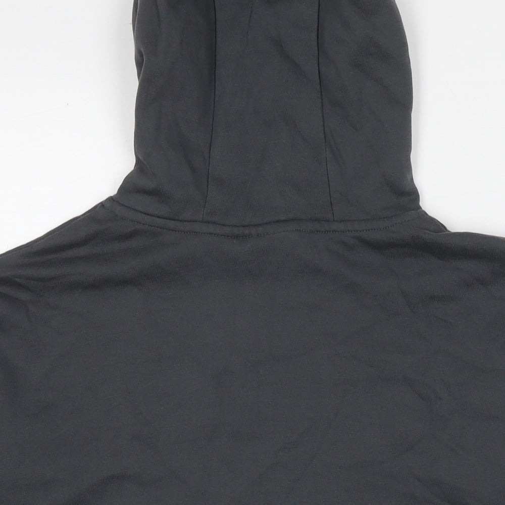 Friends Girls Grey Cotton Pullover Hoodie Size 11-12 Years Pullover - Logo