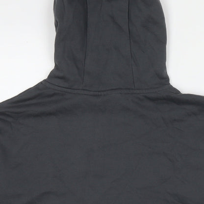 Friends Girls Grey Cotton Pullover Hoodie Size 11-12 Years Pullover - Logo