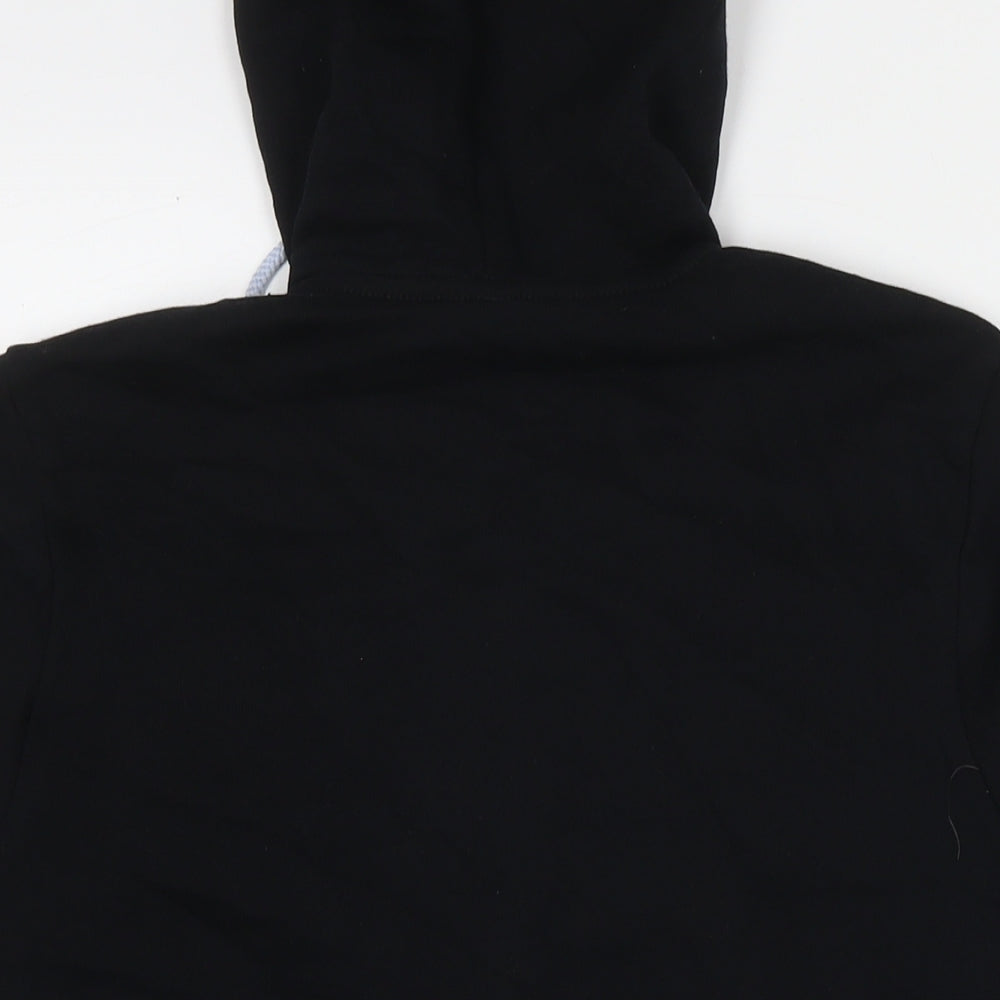 Bella&Canvas Mens Black Cotton Full Zip Hoodie Size M - Where the market connects.