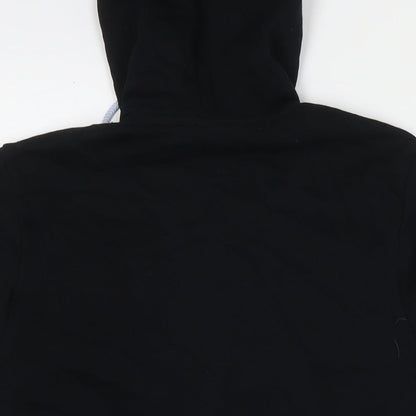 Bella&Canvas Mens Black Cotton Full Zip Hoodie Size M - Where the market connects.