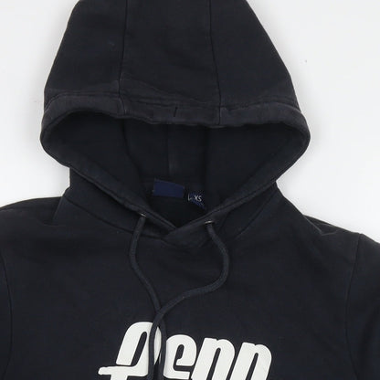 Mens UK Size XS Penn Blue Pullover Hoodie