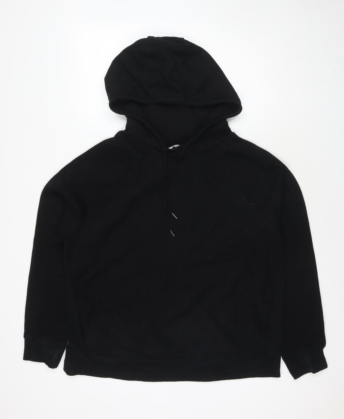 Womens UK Size L NEXT Black Pullover Hoodie
