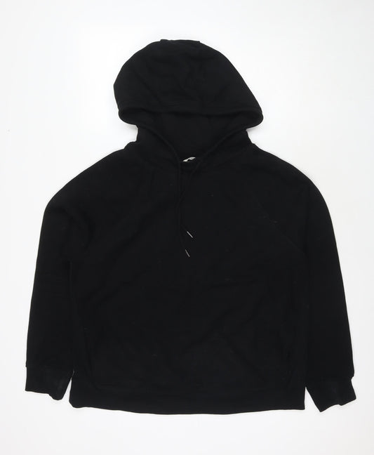 Womens UK Size L NEXT Black Pullover Hoodie