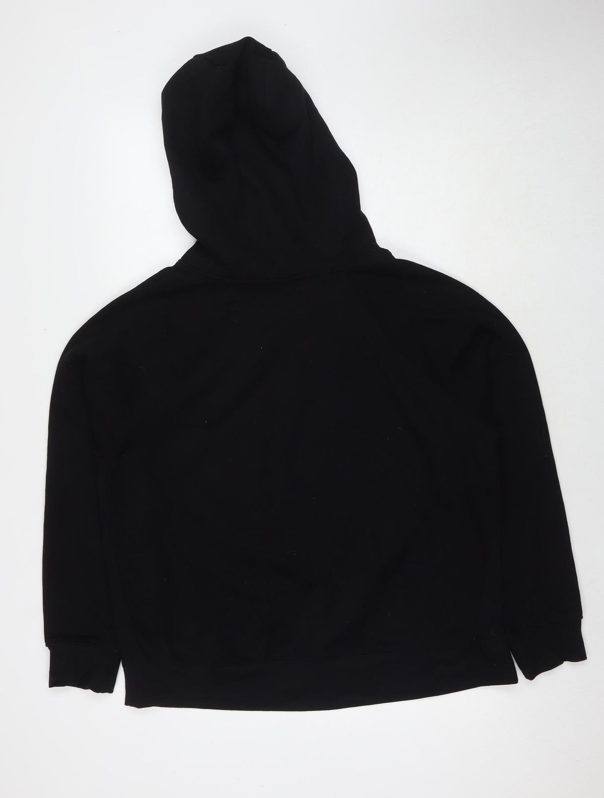 Womens UK Size L NEXT Black Pullover Hoodie