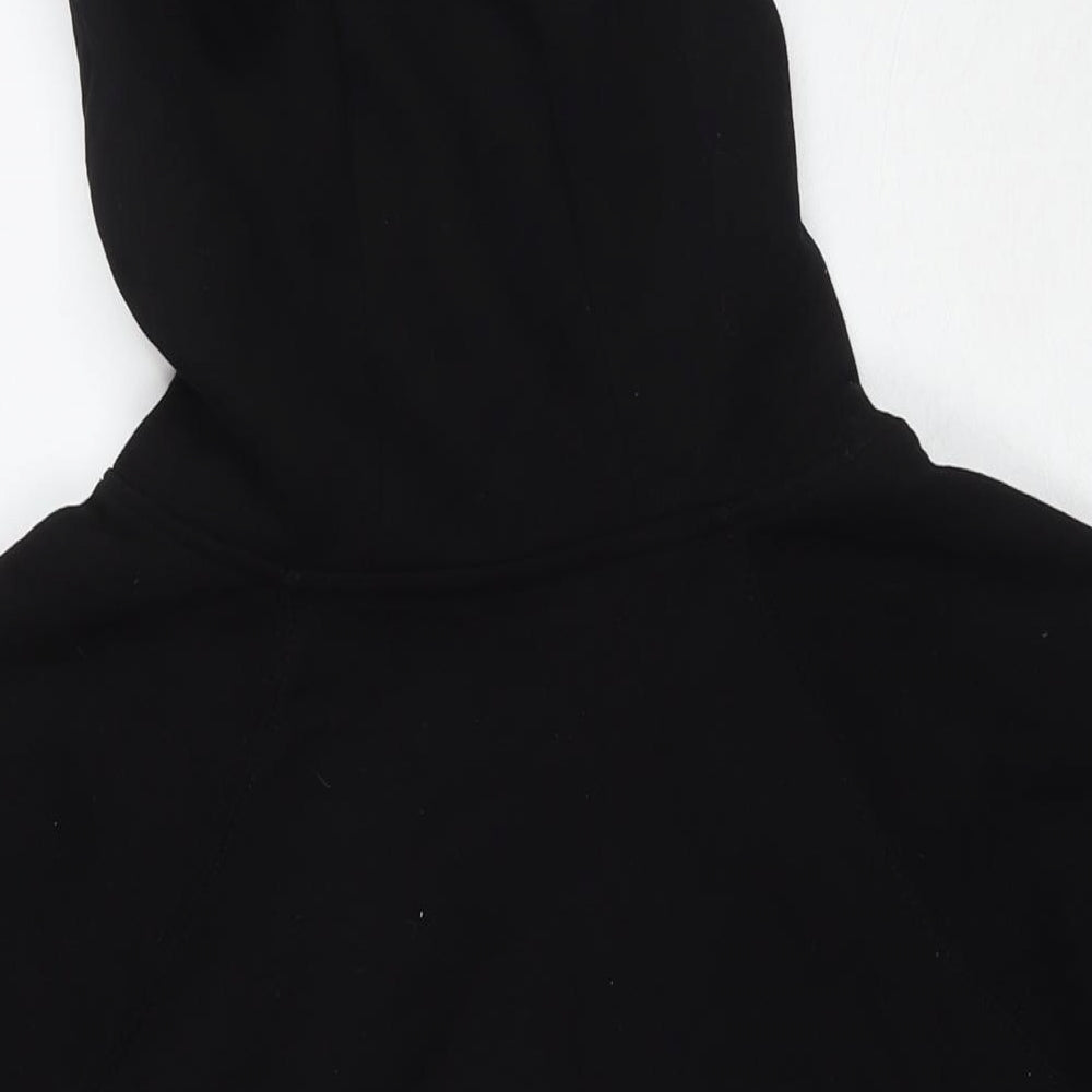 Womens UK Size L NEXT Black Pullover Hoodie