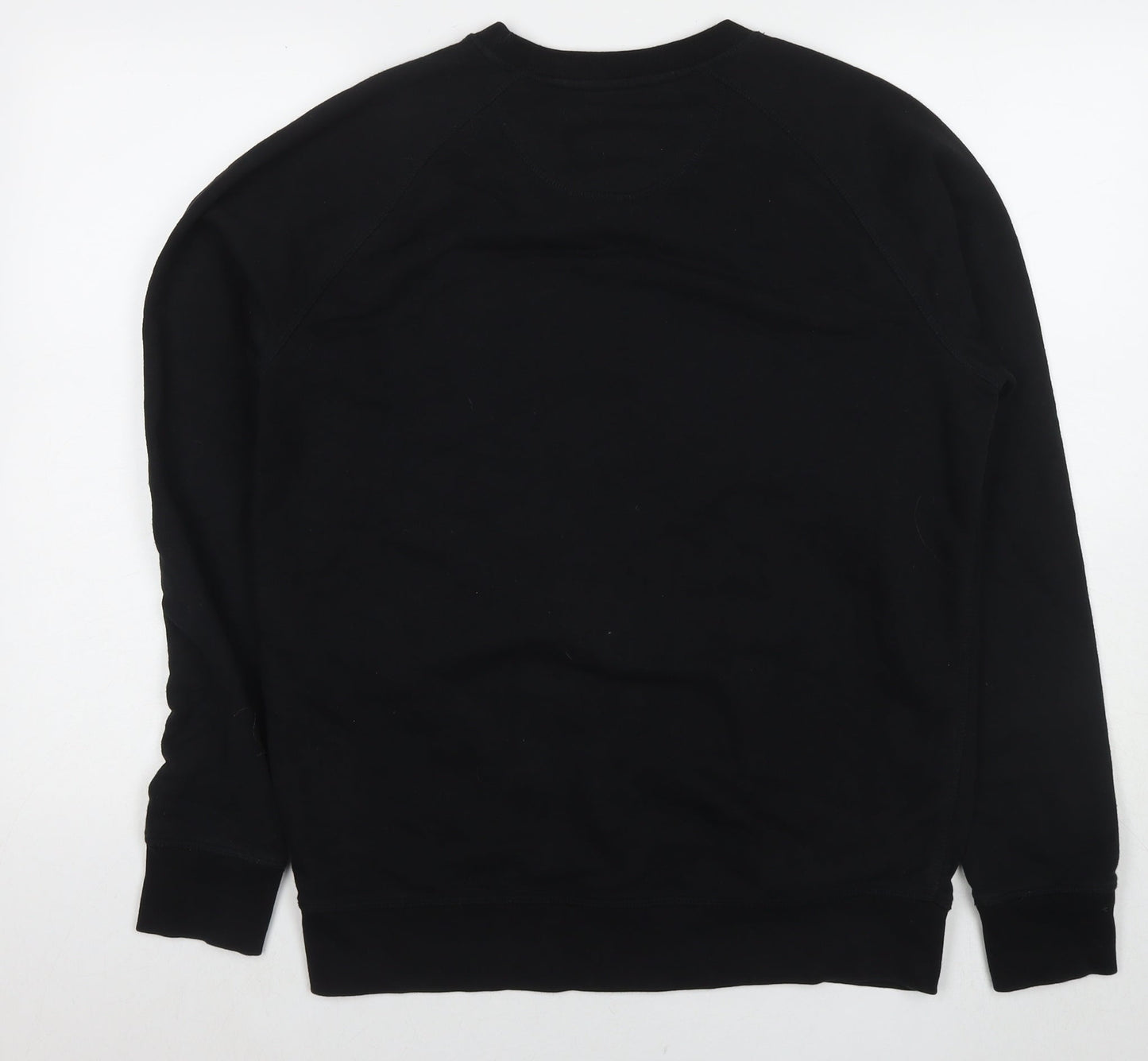 Stanley Stella Womens Black Cotton Pullover Sweatshirt Size L Pullover - All that glitters
