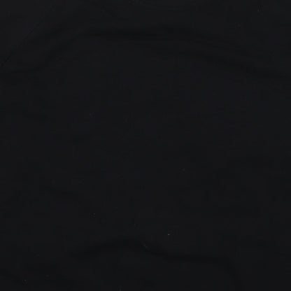 Stanley Stella Womens Black Cotton Pullover Sweatshirt Size L Pullover - All that glitters