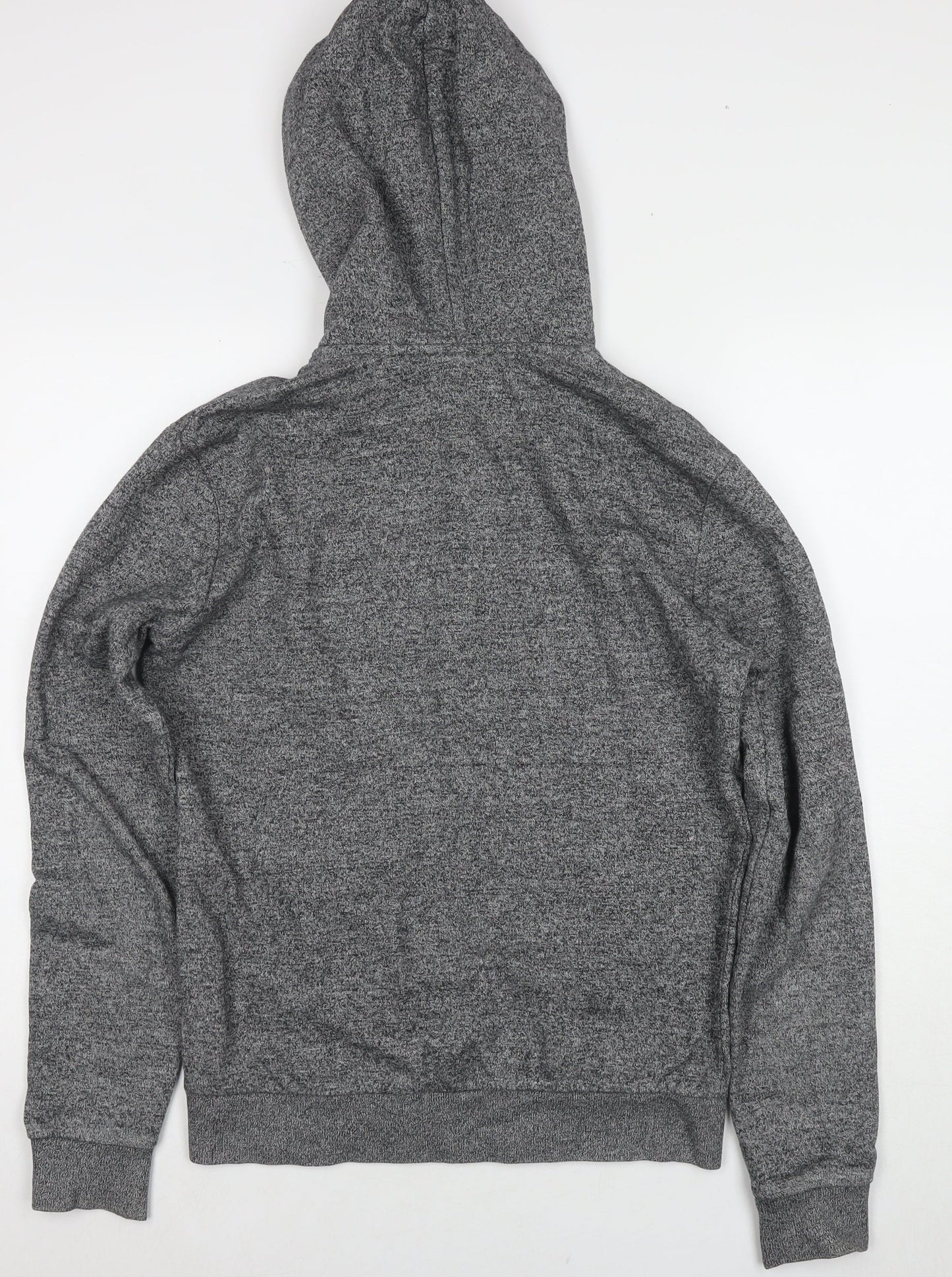 Mens UK Size S Divided by H&M Grey Full Zip Hoodie