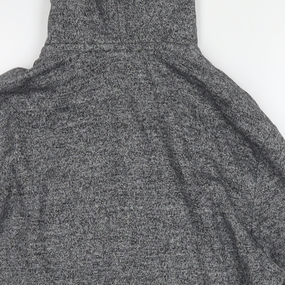 Mens UK Size S Divided by H&M Grey Full Zip Hoodie
