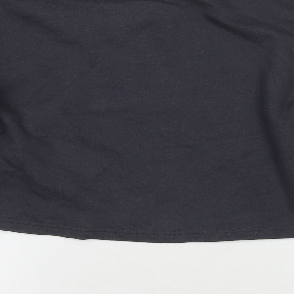 New Look Girls Grey Cotton Pullover Sweatshirt Size 12-13 Years Pullover - I have too many presents Said no one ever