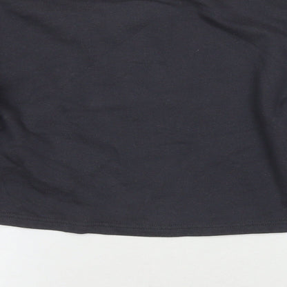 New Look Girls Grey Cotton Pullover Sweatshirt Size 12-13 Years Pullover - I have too many presents Said no one ever