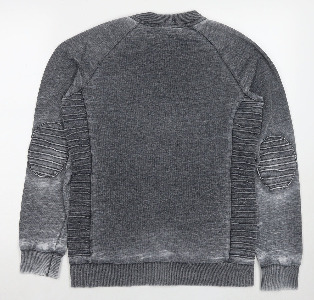 Cup2 Mens Grey Polyester Full Zip Sweatshirt Size M