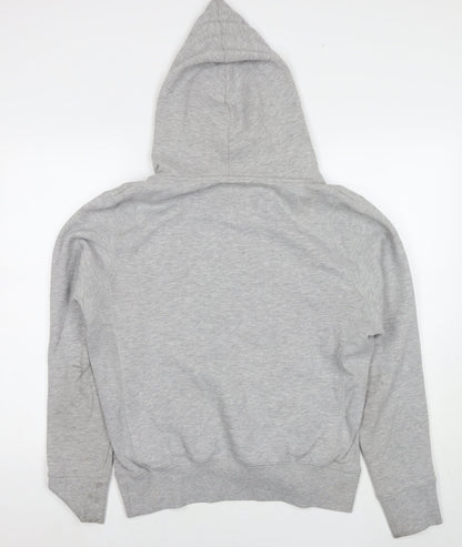 Soviet Black Womens Red Cotton Pullover Hoodie Size L Pullover