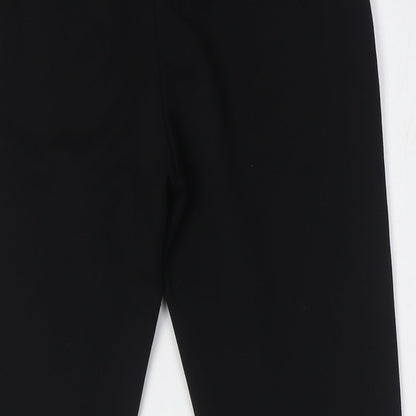 Womens UK Size 8 Boohoo Regular Fit  Black Trousers
