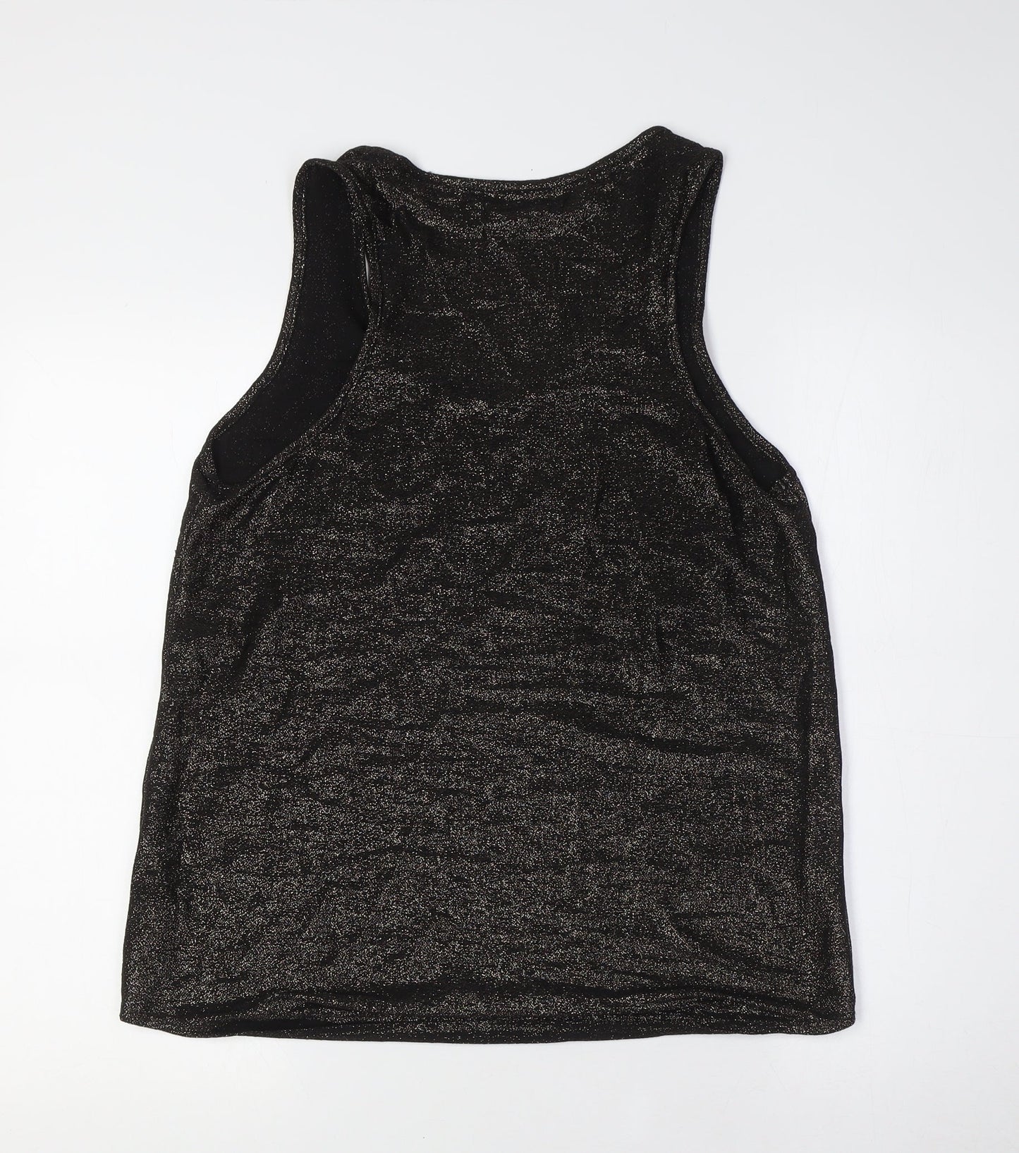 Womens UK Size 14 NEXT Black Basic Tank