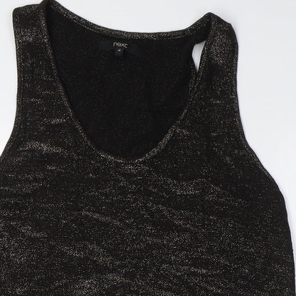 Womens UK Size 14 NEXT Black Basic Tank