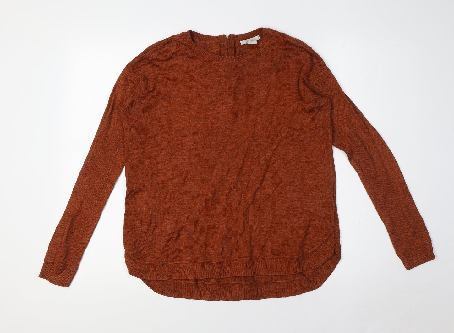 Womens UK Size XS H&M Orange Pullover Jumper