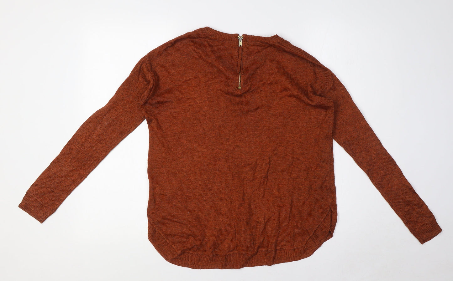 Womens UK Size XS H&M Orange Pullover Jumper