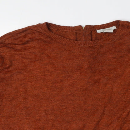 Womens UK Size XS H&M Orange Pullover Jumper