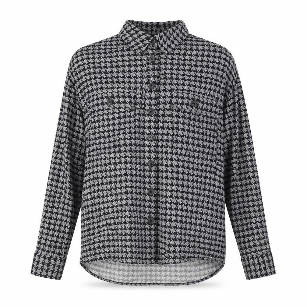 Womens UK Size 6 NEXT Black Basic Button-Up