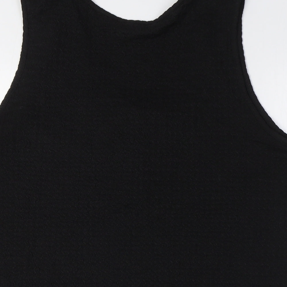 Womens UK Size 18 NEXT Black Basic Tank