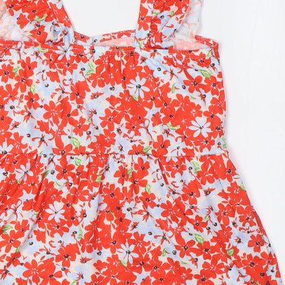 Womens UK Size 6 Dorothy Perkins Multicoloured Basic Button-Up