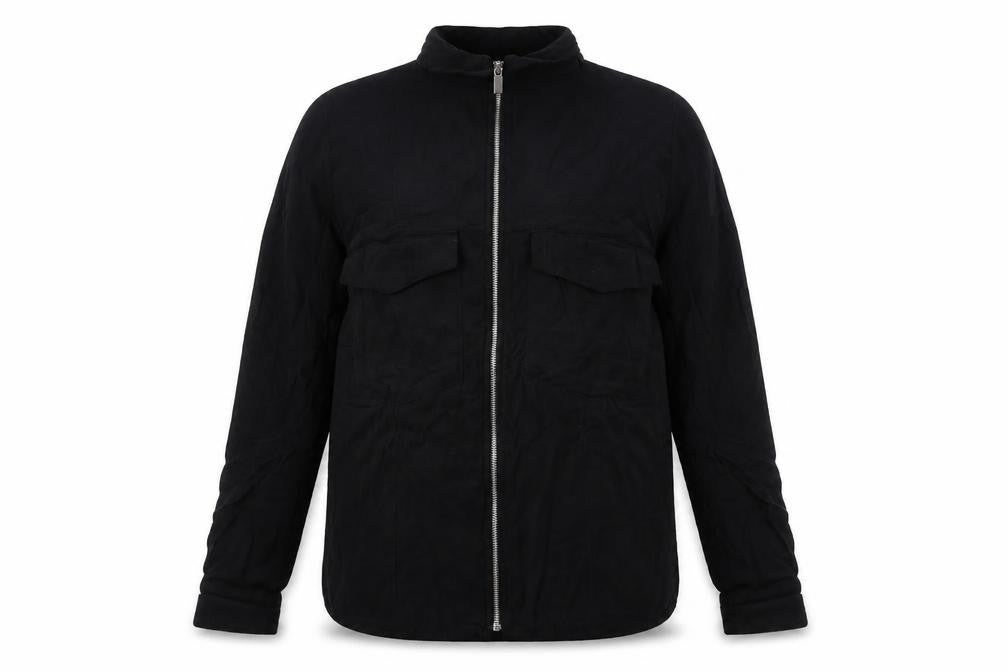 Womens UK Size S Zara Black Basic Button-Up
