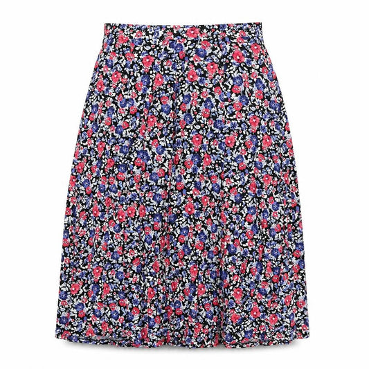 Profile Womens Multicoloured Floral Polyester A-Line Skirt Size 14