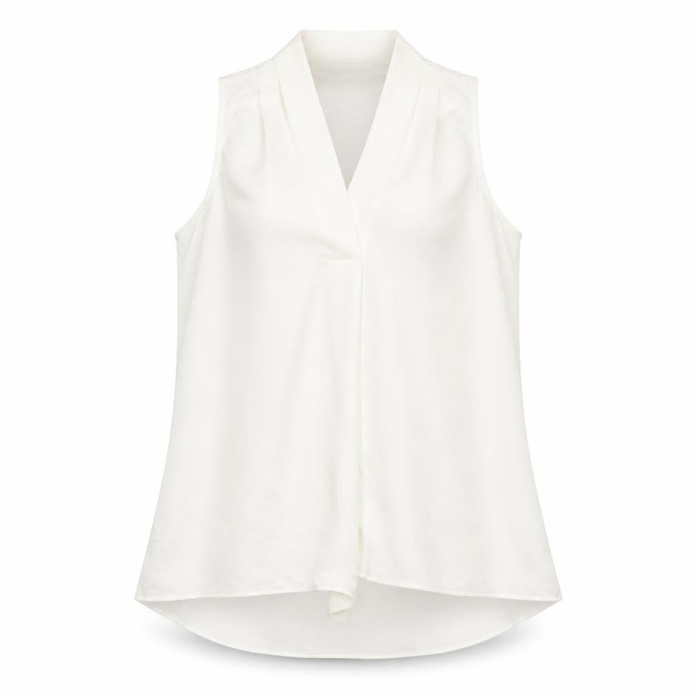 Womens UK Size 12 NEXT Ivory Basic Blouse