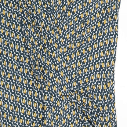 Autograph Womens Multicoloured Geometric Viscose Pencil Dress Size 18 V-Neck Pullover