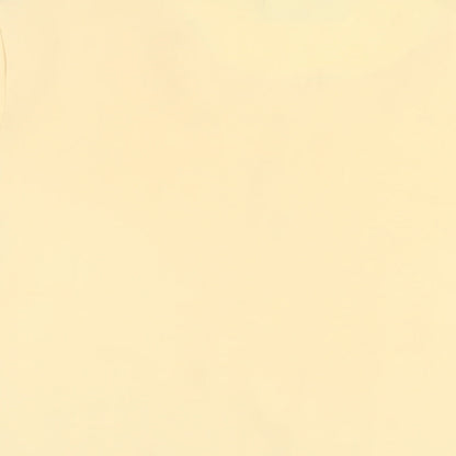 First Avenue Womens Yellow Polyester Basic T-Shirt Size 16 Round Neck