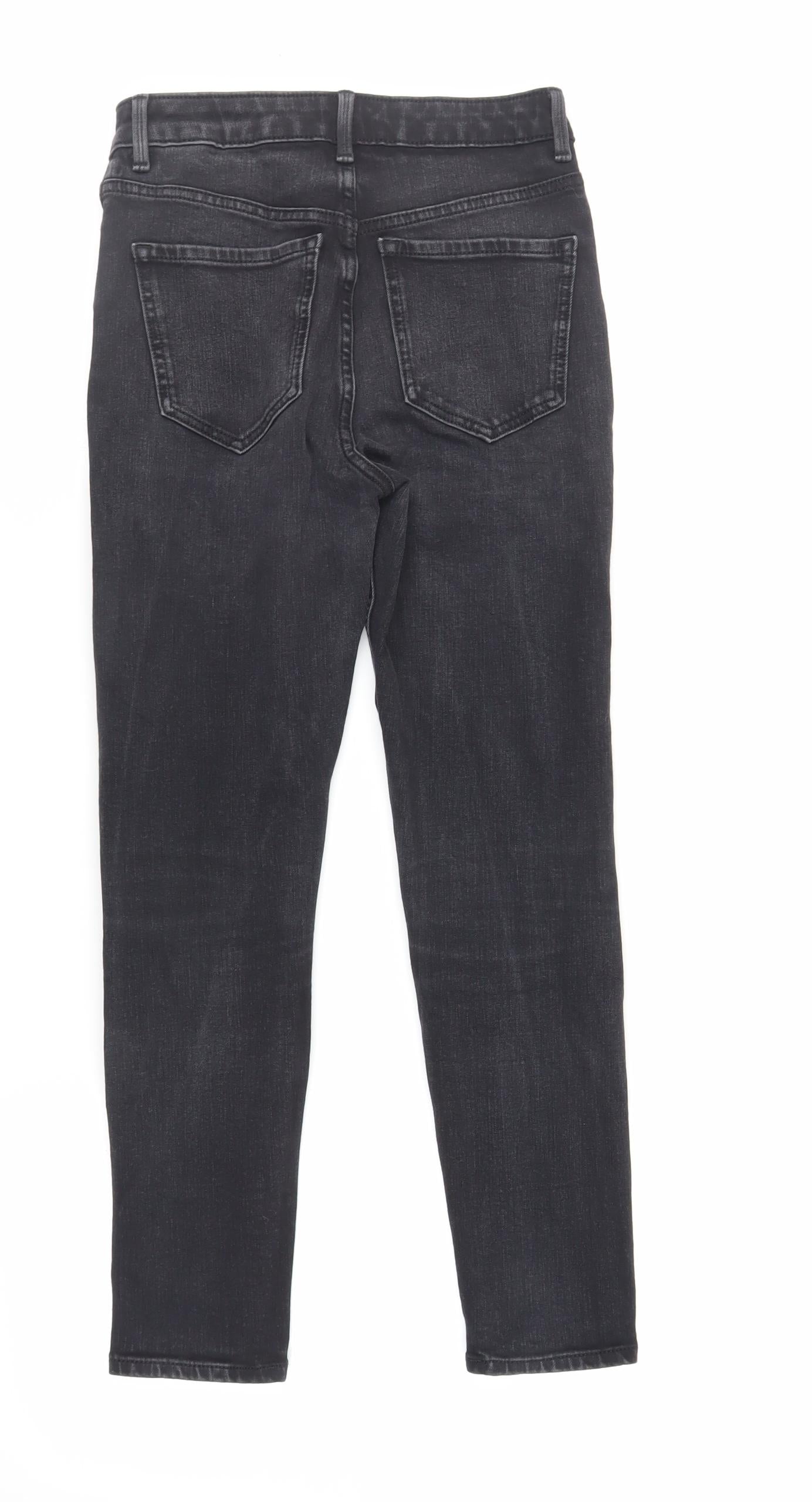 Womens UK Size 8 Marks and Spencer Regular Fit Skinny Black Jeans