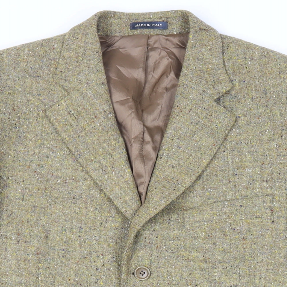 Mens UK Size 40 Marks and Spencer Green Jacket