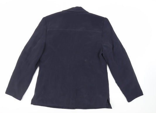 Womens UK Size 10 Talbots Blue Jacket