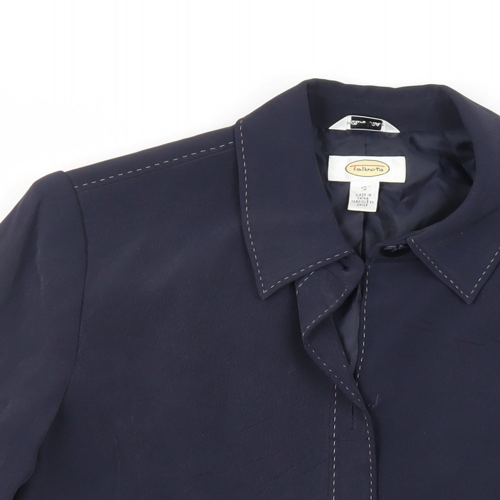 Womens UK Size 10 Talbots Blue Jacket