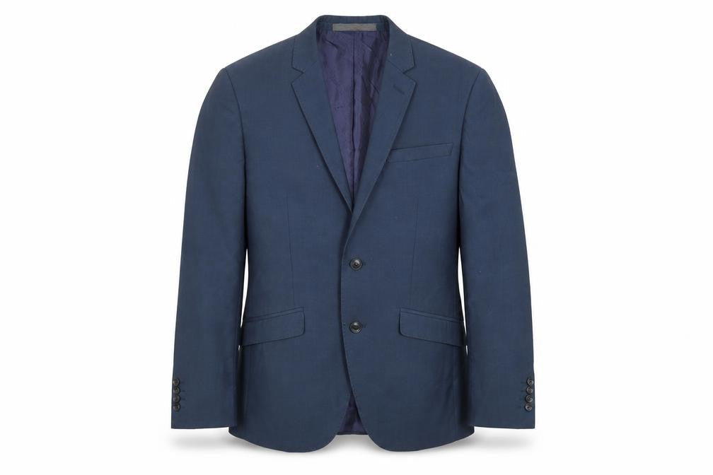 Mens UK Size 36 Marks and Spencer Regular Blue Suit Jacket