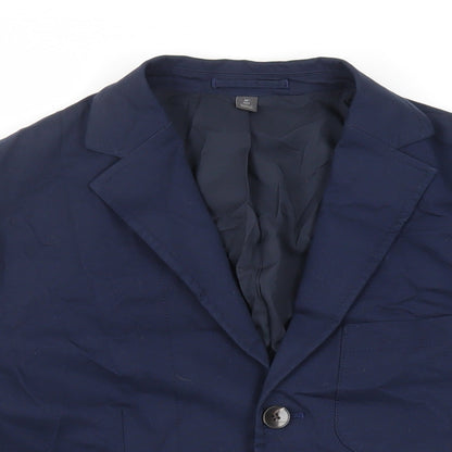 Mens UK Size 38 Marks and Spencer Blue Jacket