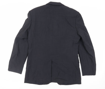 Mens UK Size 38 Burton Regular Blue Suit Jacket