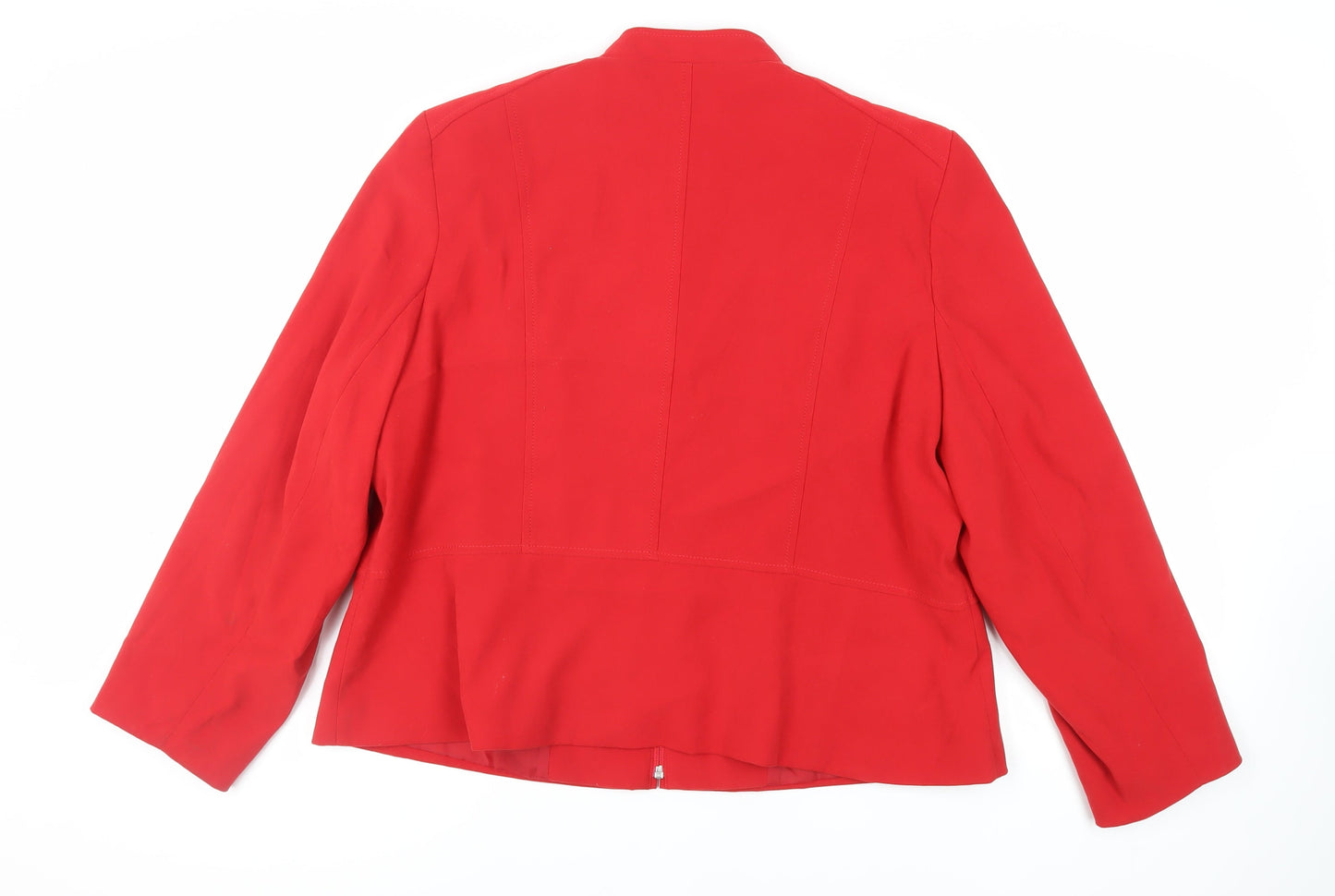 Womens UK Size 22 EWM Red Jacket