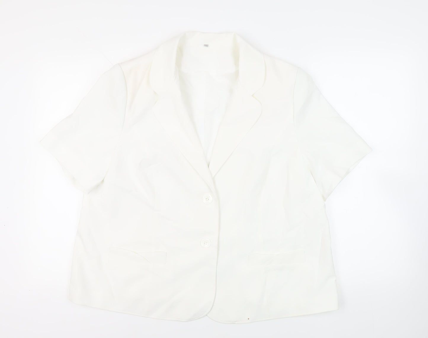 Womens UK Size 22 EWM White Jacket