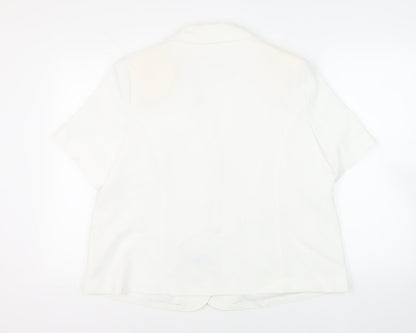 Womens UK Size 22 EWM White Jacket