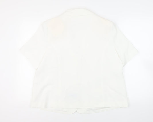 Womens UK Size 22 EWM White Jacket