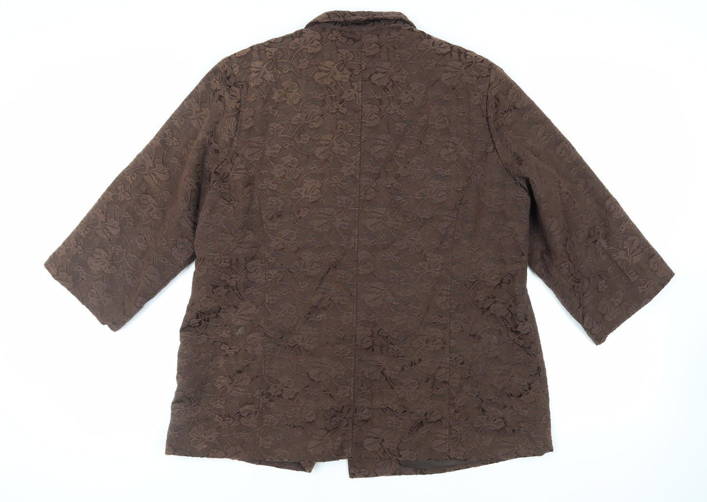 Womens UK Size XL Fusion Brown Jacket