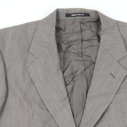 Mens UK Size 40 St Michael Regular Brown Suit Jacket