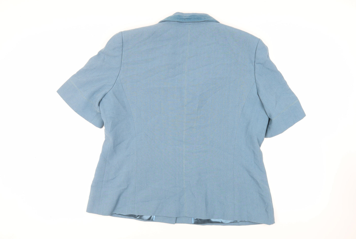 Klass Womens Blue Jacket Blazer Size 20 Button