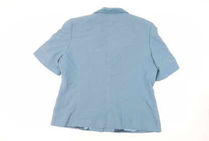 Klass Womens Blue Jacket Blazer Size 20 Button