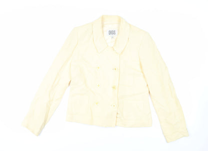 Womens UK Size 12 Oasis Yellow Jacket
