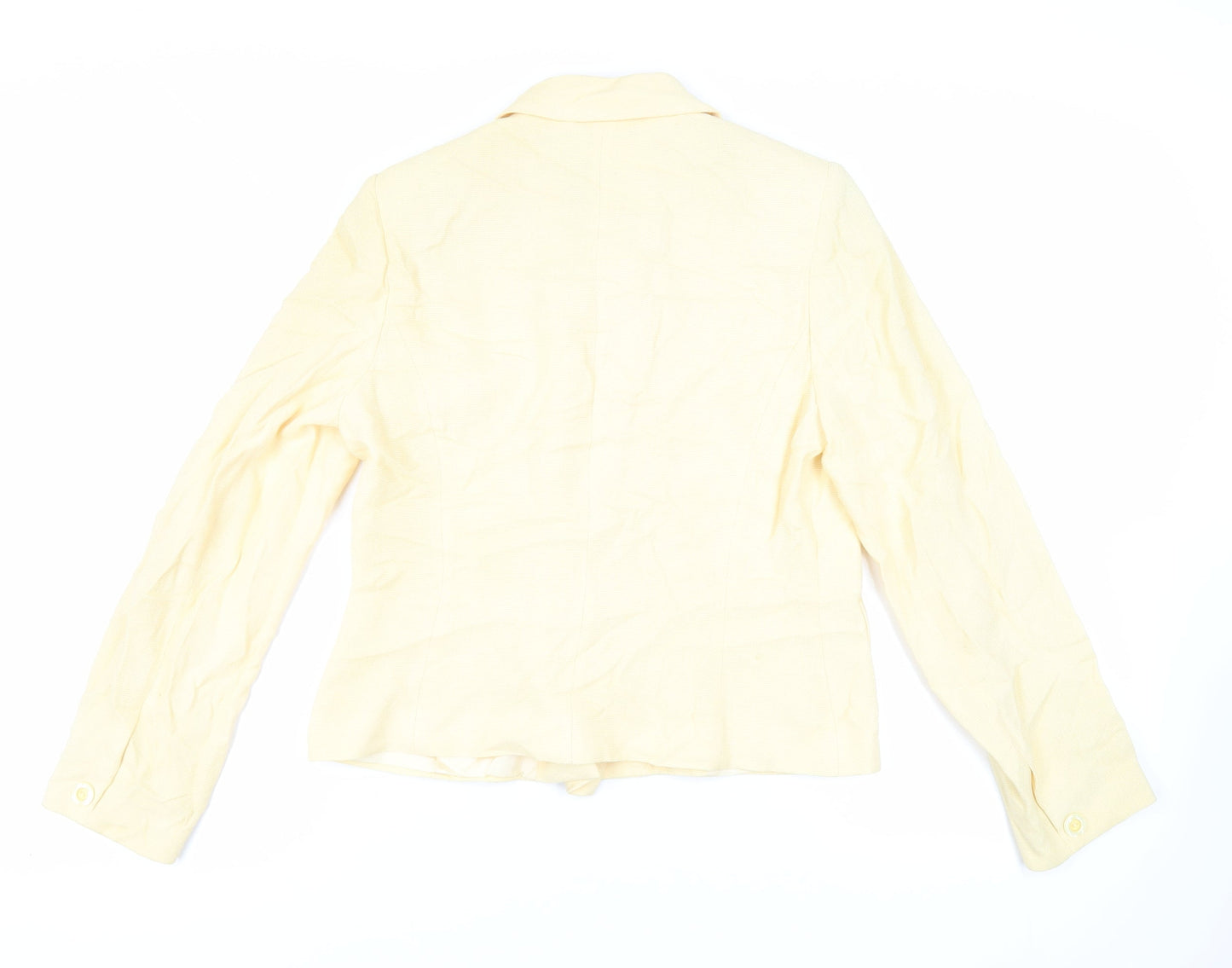 Womens UK Size 12 Oasis Yellow Jacket