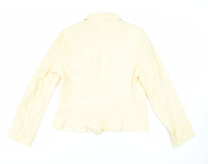 Womens UK Size 12 Oasis Yellow Jacket