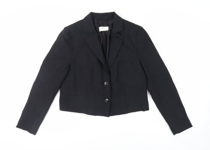 Womens UK Size 14 Marks and Spencer Black Jacket